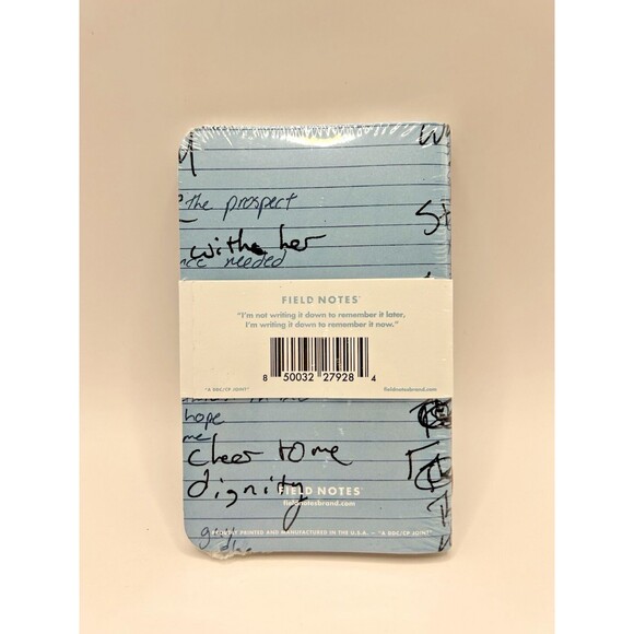 Field Notes Jason Isbell Set Of 3 Memo Books New Sealed - Picture 7 of 8